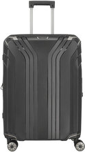 Elvaa, 4W Trolley M Exp. Bags Suitcases Black Travelite