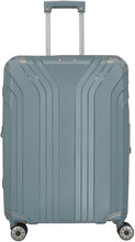 Elvaa, 4W Trolley M Exp. Bags Suitcases Blue Travelite