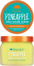 Shea Sugar Scrub Pineapple Bodyscrub Kroppspleie Kroppspeeling Nude Tree Hut*Betinget Tilbud