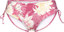 Botanical Leaf Midi Swimwear Bikinis Bikini Bottoms Side-tie Bikinis Rosa Triumph*Betinget Tilbud