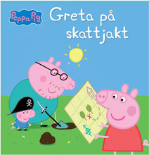 Greta Gris: Greta På Skattjakt Toys Kids Books Baby Books Multi/patterned TUKAN