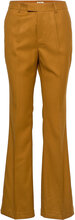 Vendela Trousers Bottoms Trousers Flared Brown Twist & Tango