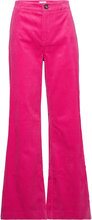 Vanna Trousers Bottoms Trousers Flared Pink Twist & Tango