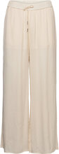 Najma Trousers Bottoms Trousers Wide Leg Beige Twist & Tango