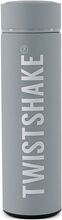 Twistshake Hot Or Cold Bottle 420Ml Pastel Grey Home Meal Time Thermoses Grey Twistshake