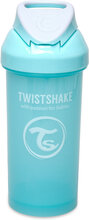 Twistshake Straw Cup 360Ml 6+M Pastel Blue Home Meal Time Cups & Mugs Sippy Cups Blå Twistshake*Betinget Tilbud