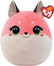 Ty Roxie - Pink Fox Squish 25Cm Toys Soft Toys Stuffed Animals Pink TY
