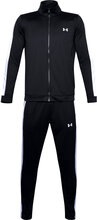 Ua Rival Knit Track Suit Sport Sweatshirts & Hoodies Tracksuits - Sets Black Under Armour