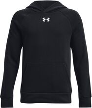 Ua Rival Fleece Hoodie Sport Sweatshirts & Hoodies Hoodies Black Under Armour