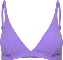 Triangle Bikini Top Swimwear Bikinis Bikini Tops Triangle Bikinitops Purple Understatement Underwear