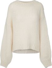 Florie Rn Sweater Pullover Creme Once Untold*Betinget Tilbud