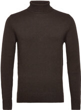 Lasse Sweater Knitwear Turtlenecks Brun Urban Pi Ers*Betinget Tilbud
