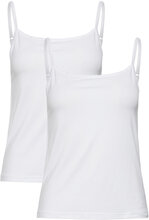 The Bamboo 2-Pack Top Tops T-shirts & Tops Sleeveless White URBAN QUEST