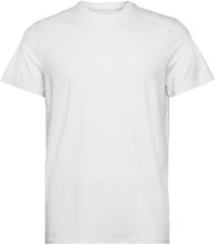 Men Bamboo S/S T-Shirt Tops T-Kortærmet Skjorte White URBAN QUEST