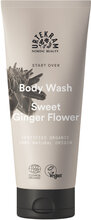Sweet Ginger Flower Body Wash 200 Ml Shower Gel Badesæbe Nude Urtekram