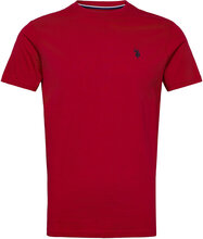 Uspa T-Shirt Arjun Men T-shirts Short-sleeved Rød U.S. Polo Assn.*Betinget Tilbud