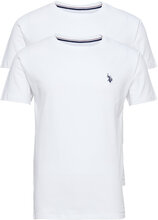Uspa 2 Pack T-Shirt Cloud Men T-shirts Short-sleeved Hvit U.S. Polo Assn.*Betinget Tilbud