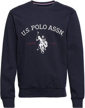 Uspa Sweatshirt Brant Men Tops Sweatshirts & Hoodies Sweatshirts Blue U.S. Polo Assn.