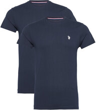 Uspa 2 Pack T-Shirt Cloud Men Tops T-Kortærmet Skjorte Navy U.S. Polo Assn.