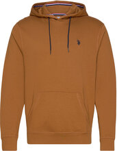 Uspa Sweatshirt Brayden Men Tops Sweatshirts & Hoodies Hoodies Brown U.S. Polo Assn.