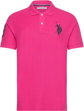 Alfredo Polo Tops Polos Short-sleeved Pink U.S. Polo Assn.