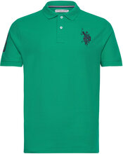 Uspa Polo Alfredo Men Tops Polos Short-sleeved Green U.S. Polo Assn.