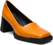 Edwina Shoes Heels Pumps Classic Orange VAGABOND