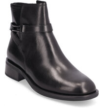 Sheila Shoes Boots Ankle Boots Ankle Boot - Flat Svart VAGABOND*Betinget Tilbud
