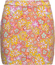 Resort Floral Skirt Sport Short Orange VANS