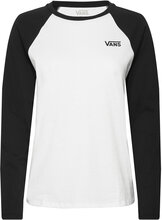 Wm Flying V Everyday Raglan Sport T-shirts & Tops Long-sleeved White VANS