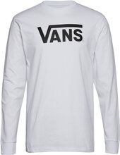 Vans Classic Ls Tops T-shirts Long-sleeved White VANS