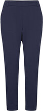 Vmsara Mr Loose Tapered Pant Boo Bottoms Trousers Slim Fit Trousers Navy Vero Moda