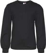 Vmkerry Ls O-Neck Top Jrs Girl Tops Sweatshirts & Hoodies Sweatshirts Black Vero Moda Girl