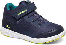 Spectrum Reflex Mid Gtx Høye Sneakers Blå Viking*Betinget Tilbud