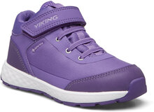 Spectrum Reflex Mid Gtx Sport Sneakers High-top Sneakers Purple Viking