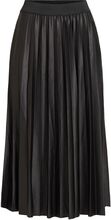 Vinitban Skirt - Noos Skirts Pleated Skirts Svart Vila*Betinget Tilbud