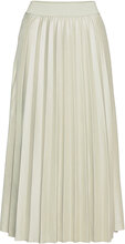 Vinitban Skirt - Noos Skirts Pleated Skirts Creme Vila*Betinget Tilbud