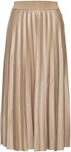 Vinitban Skirt - Noos Skirts Pleated Skirts Beige Vila*Betinget Tilbud