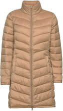 Visibiria New Long Jacket/Pb Fôret Kåpe Beige Vila*Betinget Tilbud