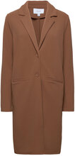 Vibladie L/S Coatigan/Vol Outerwear Coats Winter Coats Brun Vila*Betinget Tilbud