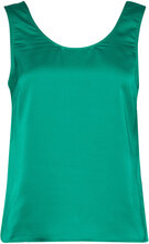 Viellette S/L Top/Su - Noos Tops T-shirts & Tops Sleeveless Green Vila