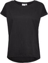 Vidreamers New Pure T-Shirt-Noos Tops T-shirts & Tops Short-sleeved Black Vila