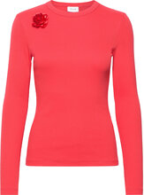 Vimari L/S Top Tops T-shirts & Tops Long-sleeved Red Vila