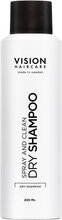Spray And Clean Dry Shampoo Beauty WOMEN Hair Styling Dry Shampoo Nude Vision Haircare*Betinget Tilbud