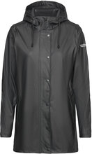 Petra W Rain Jacket Outerwear Rainwear Rain Coats Black Weather Report