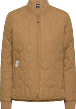 Piper W Quilted Jacket Kviltad Jacka Brown Weather Report