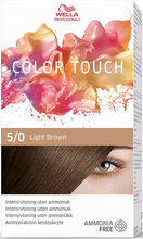 Wella Professionals Color Touch Pure Naturals 5/0 130 Ml Beauty WOMEN Hair Care Color Treatments Brun Wella Professionals*Betinget Tilbud