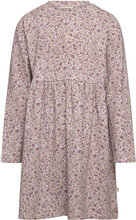 Jersey Dress Sessa Dresses & Skirts Dresses Casual Dresses Long-sleeved Casual Dresses Purple Wheat