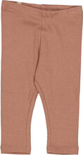 Rib Leggings Bottoms Leggings Pink Wheat