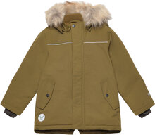 Jacket Kasper Tech Outerwear Snow-ski Clothing Snow-ski Jacket Green Wheat